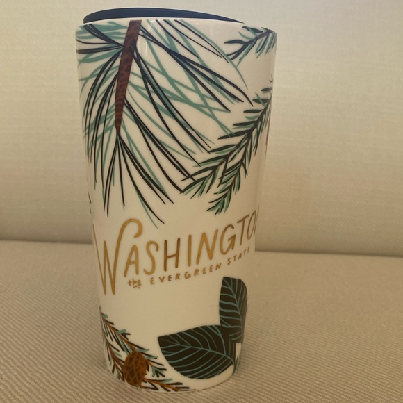 🌲🌟NWT STARBUCKS TRAVEL CUP WASHINGTON🌲 - Picture 1 of 10
